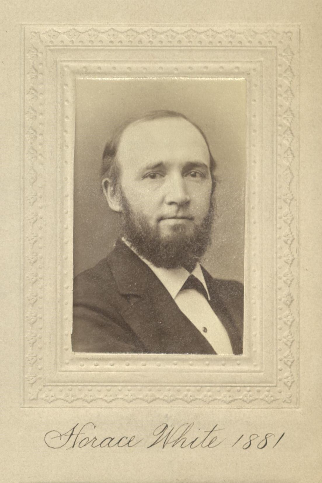 Member portrait of Horace White